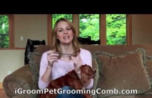 The iGroom Dog Grooming Comb
