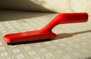 The Lilly Brush Removes pet Hair From Furniture and Clothing