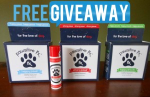 Giveaway: More Than $70 Worth of Pawsitive FX Dog Care Products Free Giveaway - Pawsitively FX dog products