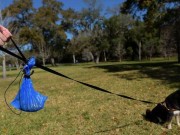 You Won’t Have to Carry Full Dog Waste Bags With the Poo Butler You Won't Have to Carry Full Dog Waste Bags With the Poo Butler