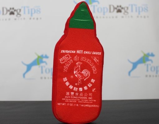 Review: PrideBites Sriracha Dog Toy Pridebites Sriracha Dog Toy