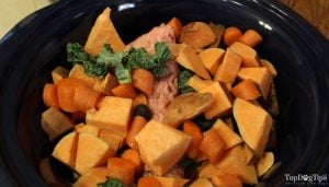 The Meat Feast slow cooker dog food meal (ingredients)