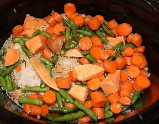 Recipe: Chicken and Vegetable Crock Pot Dog Food Chicken and Vegetable Crock Pot Dog Food