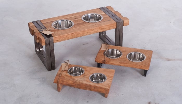 pet food dishes raised