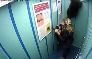 Man Rescues a Dog Whose Leash Was Stuck in an Elevator Door Man Rescues a Dog Whose Leash Was Stuck in an Elevator Door