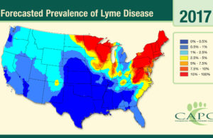 New Map Shows Where Dogs Are Most Likely to Get Lyme Disease New Lyme Disease Map Outlines Rising Prevalence of Ticks