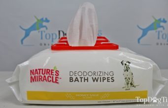 Review: Nature’s Miracle Deodorizing Bath Wipes best dog wipes