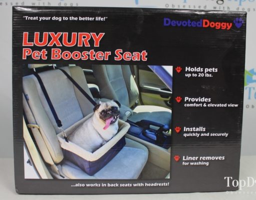 Giveaway: Devoted Doggy Dog Booster Seat ($40 Value) Devoted Doggy Luxury Pet Booster Seat Giveaway