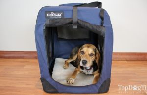 Review: EliteField Soft Dog Crate 3-Door Model EliteField Soft Dog Crate