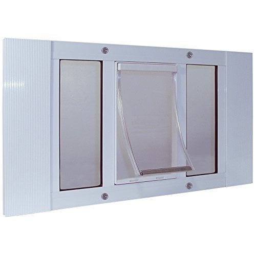 Ideal Pet Products Aluminum Sash Window Pet Door