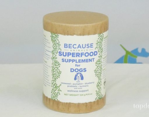 Review: Because Animals Superfood Supplement for Dogs Because Animals Superfood Supplement for Dogs