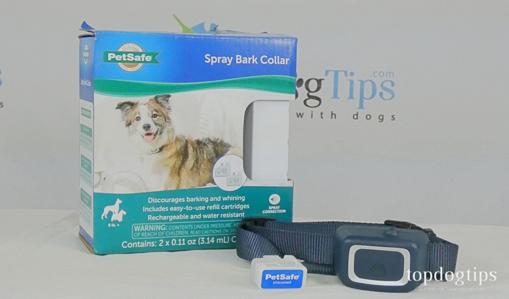 PetSafe Spray Bark Collar - Rechargeable No Bark Device For Dogs 8 Lbs & Up With Citronella