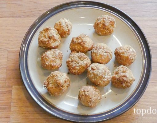 Recipe: Air Fried Dog Treat Poppers Air Fried Dog Treat Poppers Recipe