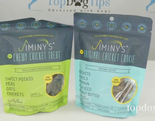 Review: Jiminy’s Cricket Protein Dog Treats Jiminy's Cricket Protein Dog Treats