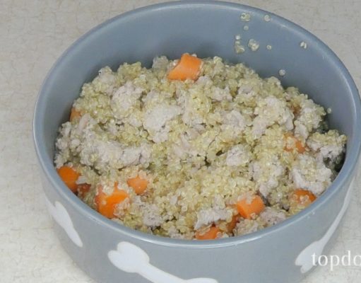 Recipe: Simple Quinoa Dog Food Simple Quinoa Dog Food
