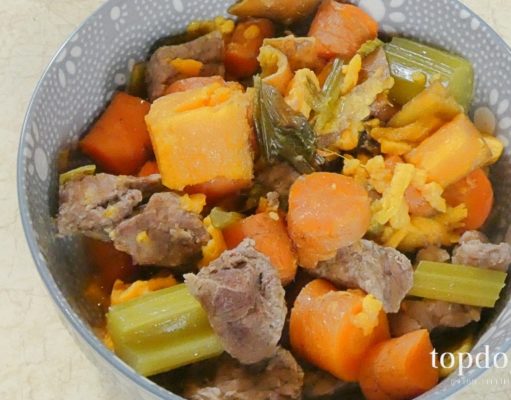 Recipe: Beef and Barley Stew for Dogs Beef and Barley Stew for Dogs