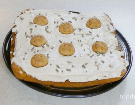 Recipe: Healthy Dog Cake with Peanut Butter healthy dog cake recipe