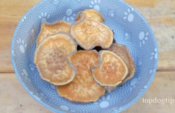 Recipe: Sweet Potato Dog Treats sweet potato dog treats recipe image