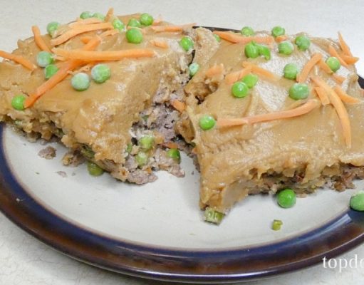 Recipe: Dog Friendly Cake with Beef dog friendly cake