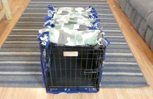 DIY Dog Crate Cover Without Sewing DIY Dog Crate Cover