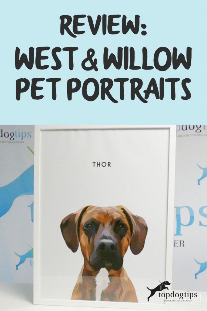 Review West & Willow Pet Portraits Top Dog Tips
