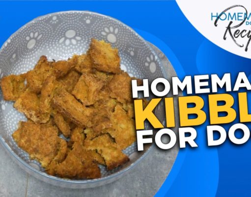 Recipe: Homemade Kibble for Dogs homemade kibble for dogs