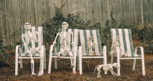 Halloween Dog Statue Featured