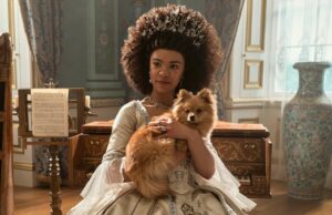 Netflix’s ‘Queen Charlotte’ Pomeranian Obsession, Inspired by Real Events? India Amarteifio as Queen Charlotte in Queen Charlotte A Bridgerton Story