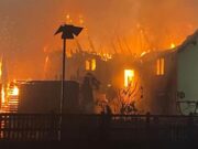 Dogs Barking Loud to Alert Owners of Huge House Fire in Essex Dogs alerted owners of House fire in Takeley Essex