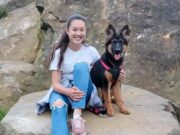 Service Dog Saves Owner From House Fire by Licking Her Face service dog saves owner from house fire by licking her face