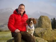 ‘Max the Miracle Dog’ Owner Kerry Irving Receives Freedom of Keswick Award max the miracle dog and kerry irving photo