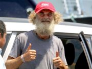 Rescued Australian Sailor Tim Shaddock Reunites With Beloved Dog Bella Sailor Tim Shaddock (PHOTO: ULISES RUIZ/AFP)