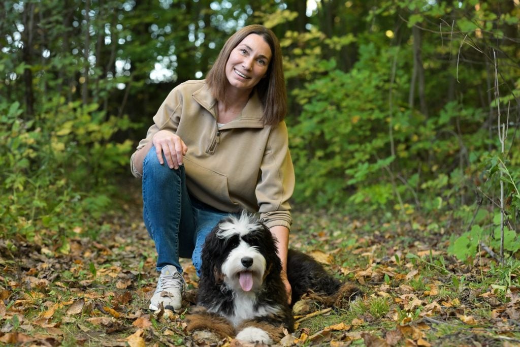 Bernedoodle breeder Sherry Rupke