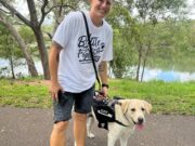 ‘Dating App’ with Service Dogs Saved Veteran’s Life Becca Stephens and her service dog, Bobbi. | Photo credit: ABC-WFTS