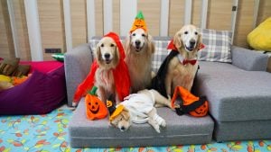 Halloween Activity for Dogs: Halloween Party